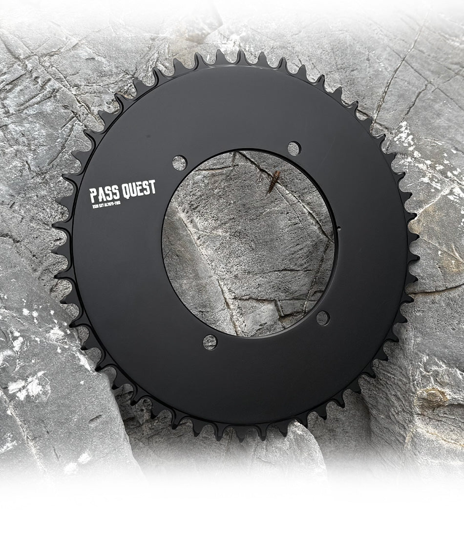 X120BCD (4-bolt AERO) for SENICX PR5 round narrow wide sprockets 38-58T