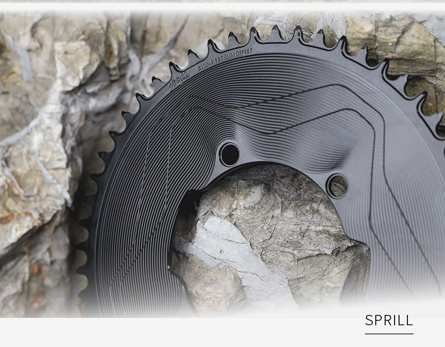 SRAM SRM7 SRM9 110BCD 3mm offset AERO Narrow Wide Chainring 46-58T