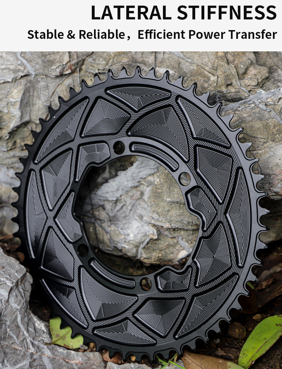 SRAM SRM7 SRM9 110BCD 3mm offset AERO Narrow Wide Chainring 46-58T