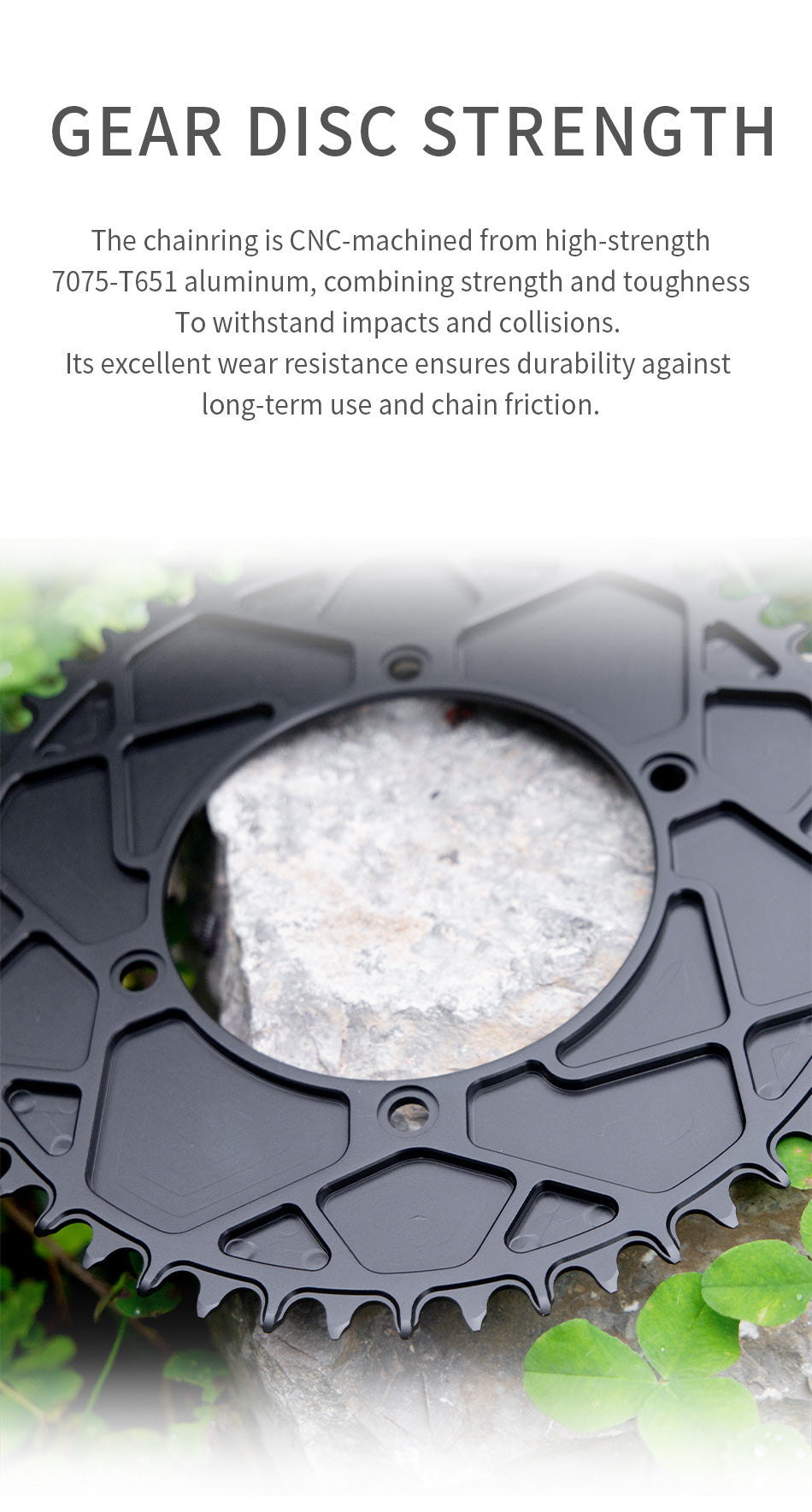 X120BCD (4-bolt AERO) for SENICX PR5 round narrow wide sprockets 38-58T