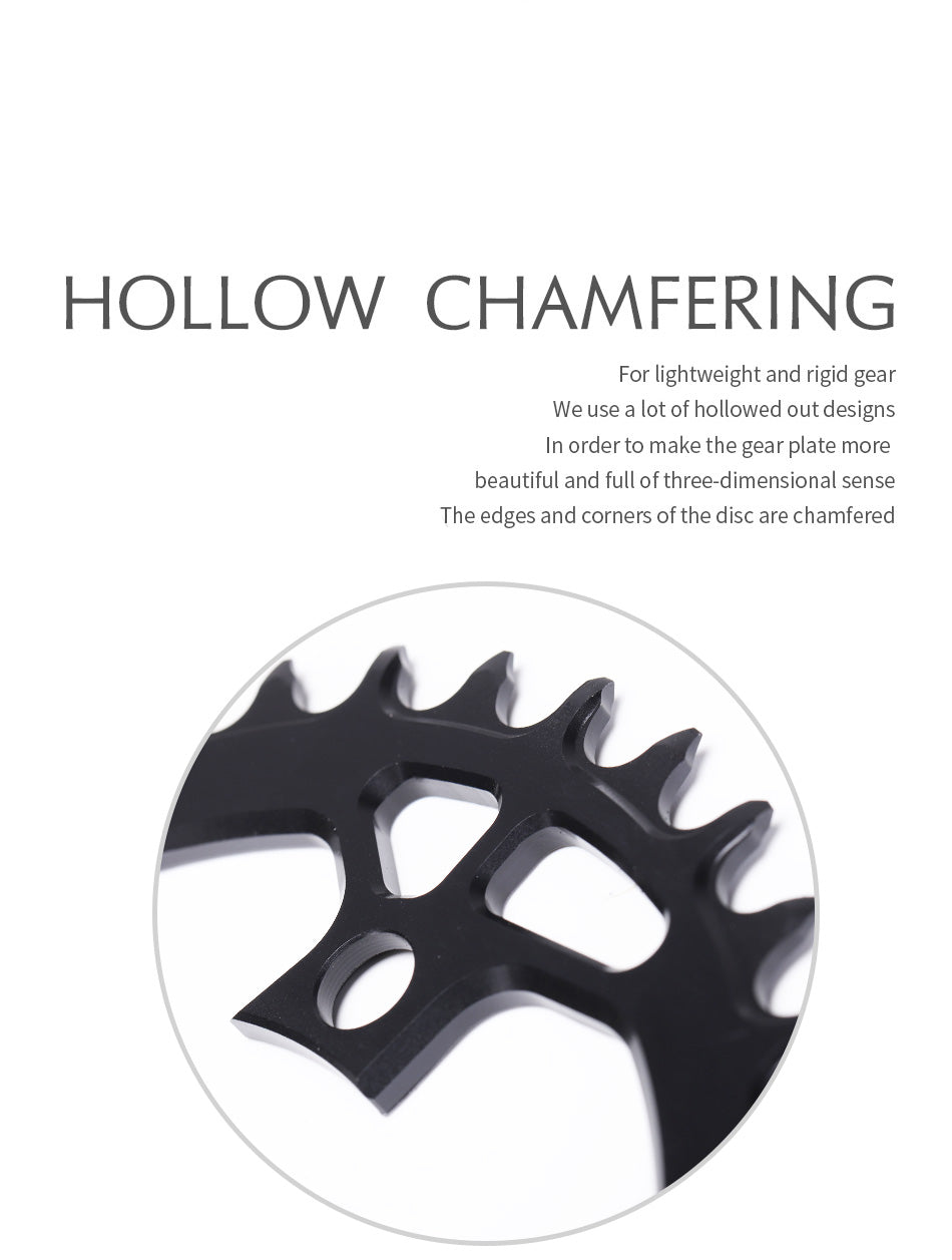 SRAM RIVAL 107BCD Oval Narrow Wide Chainring