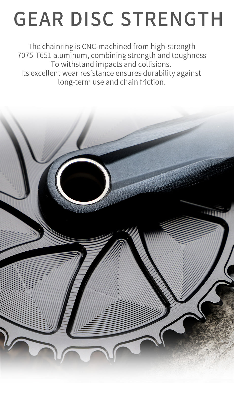SHIMANO (1.8mm inward/outward offset) GRAVEL/ROAD narrow wide chainring 40-48T