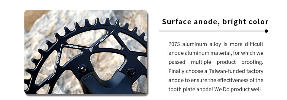 SHIMANO X110 BCD (4-bolt) Oval narrow wide chainring