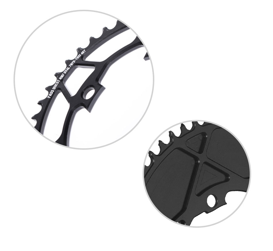 SRAM RIVAL 107BCD Oval Narrow Wide Chainring