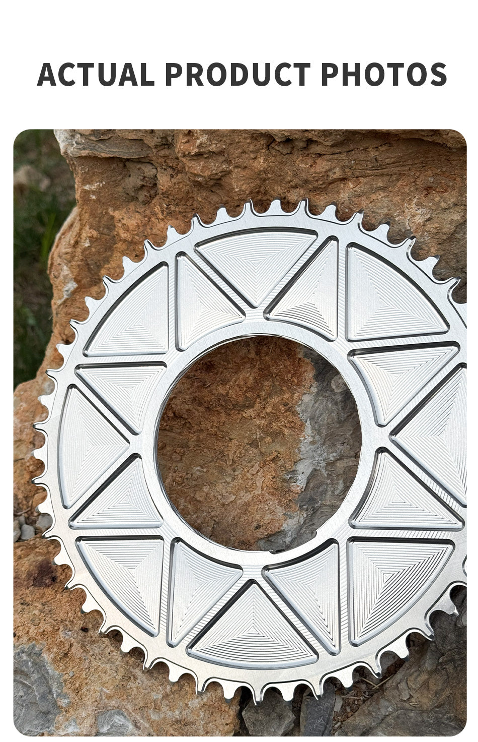 PASS QUEST Direct-Mount Threaded Chainring for SRAM XPLR AXS (12/13-Speed) – Narrow-Wide Profile (30-62T)