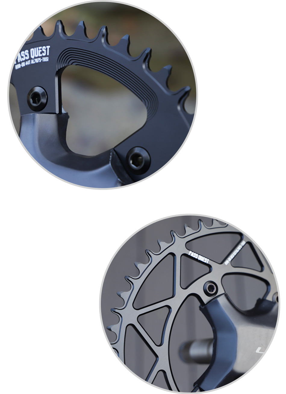 SHIMANO 110BCD R9200 R8100 R7100 (4-bolt Hollow) Round Narrow Wide Chainring