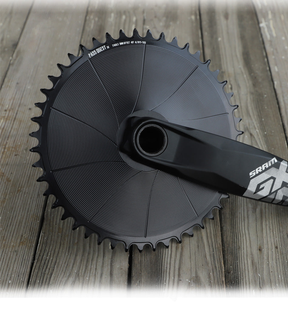 SRAM GXP/DUB ( 3mm offset) GRAVEL/ROAD Narrow Wide Chainring 36-56T /AXS