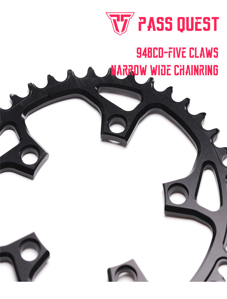 94 BCD (5-bolt) Round Narrow Wide Chainring