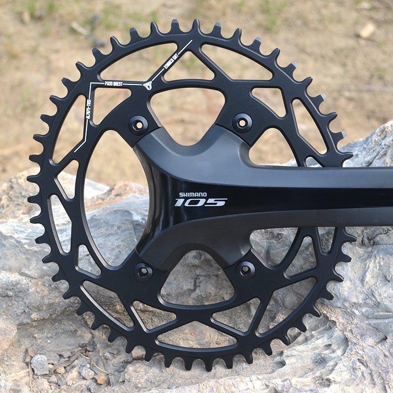 SHIMANO X110 BCD (4-bolt) Oval narrow wide chainring