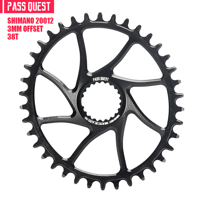 SHIMANO BOOST (3mm offset) Oval Narrow Wide Chainring