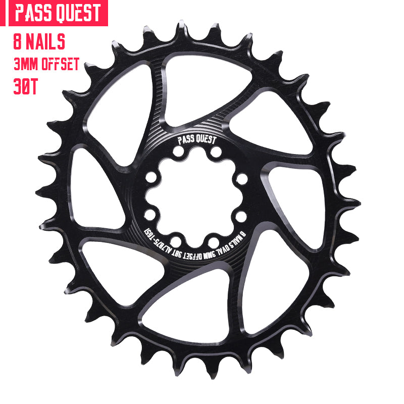 FORCE 8-Peg (3mm offset) Direct Mount Crank Oval XX SL Narrow Wide Chainring
