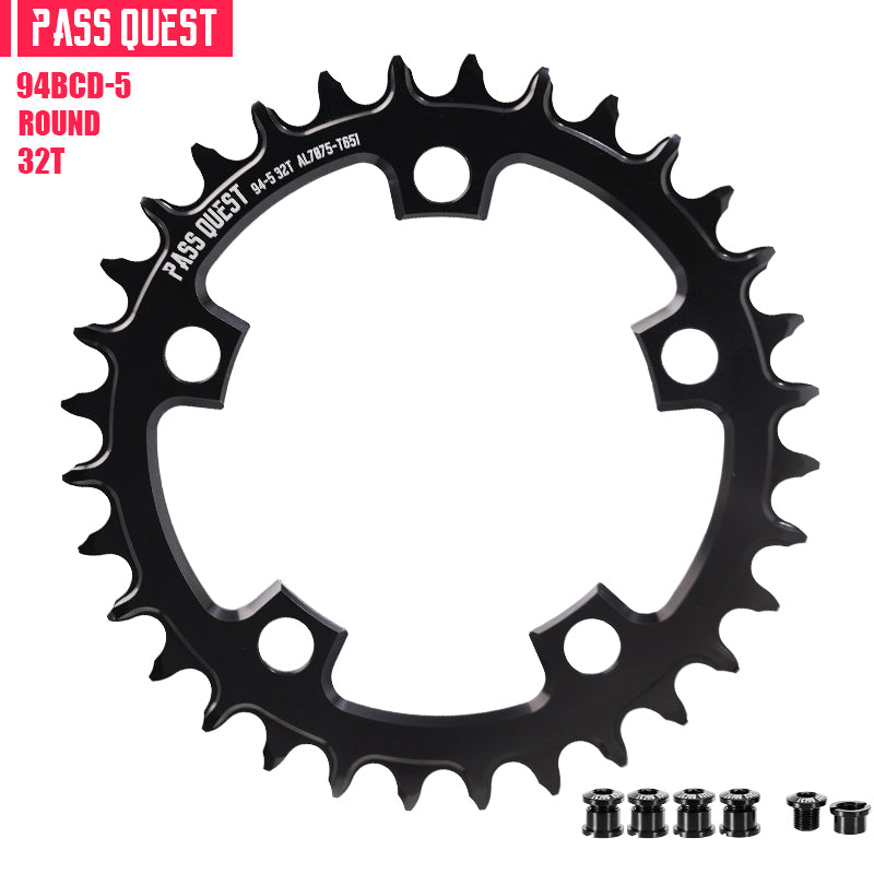 94 BCD (5-bolt) Round Narrow Wide Chainring