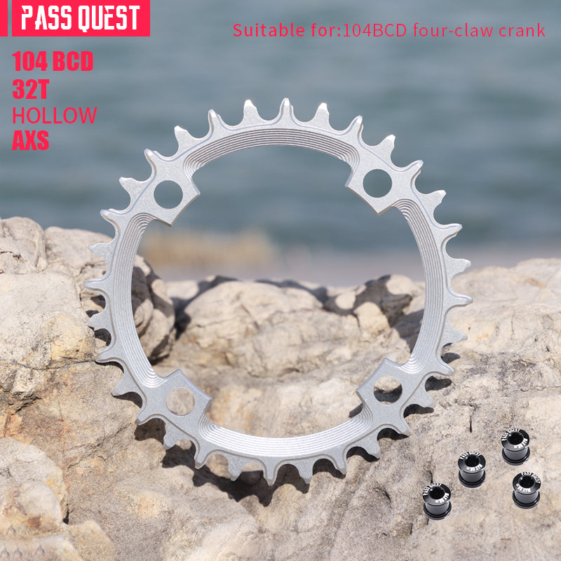 104BCD AXS Round Narrow Wide Chainring
