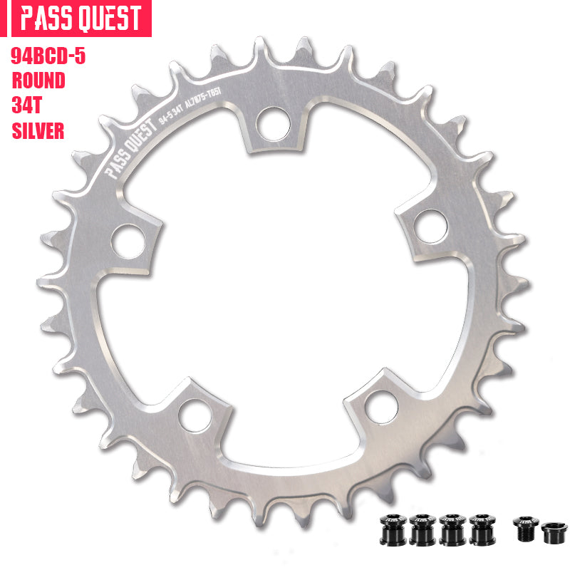 94 BCD (5-bolt) Round Narrow Wide Chainring