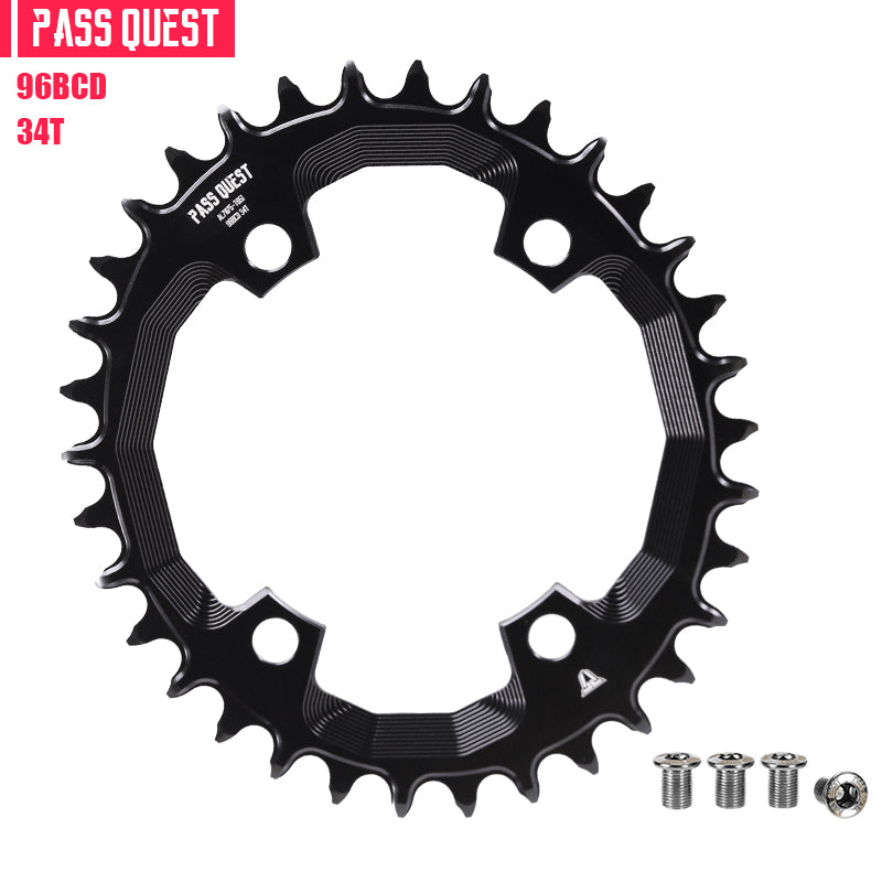 SHIMANO X96 BCD Oval Narrow Wide Chainring