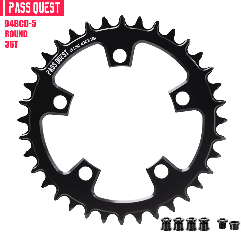 94 BCD (5-bolt) Round Narrow Wide Chainring