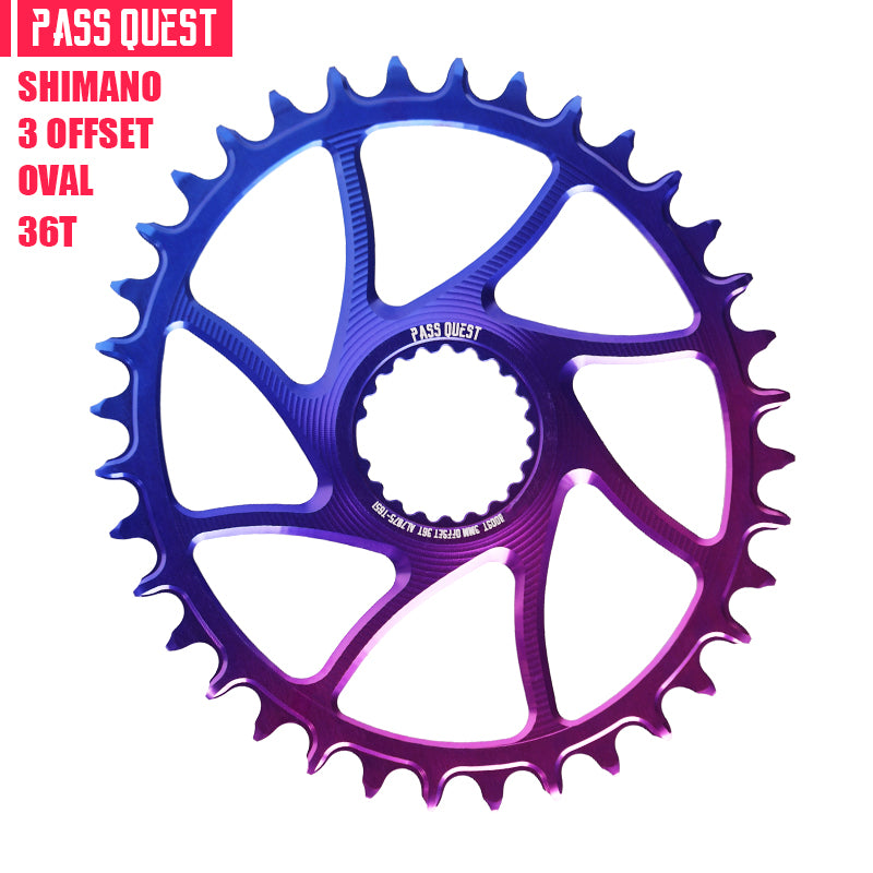 SHIMANO BOOST (3mm offset) Oval /Round Narrow Wide Chainring