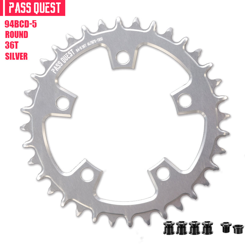 94 BCD (5-bolt) Round Narrow Wide Chainring