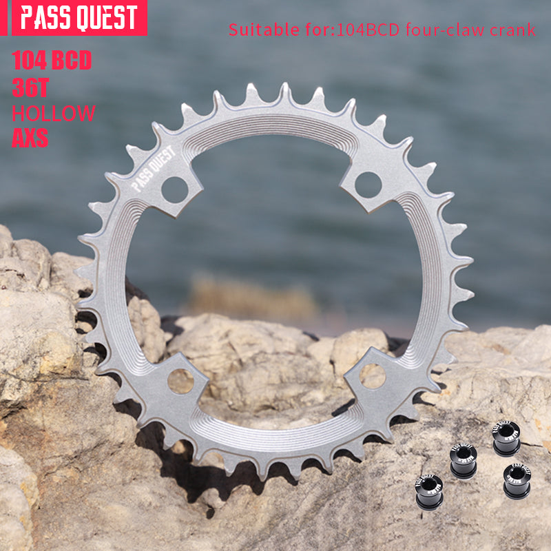 104BCD AXS Round Narrow Wide Chainring