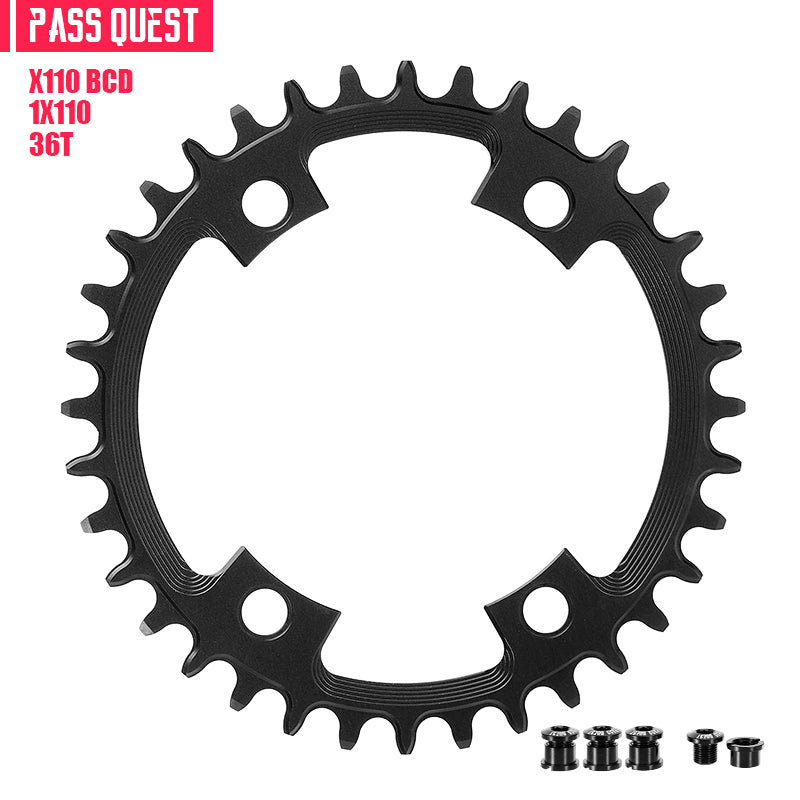 SHIMANO X110BCD (4-bolt ) Round Narrow Wide Chainring