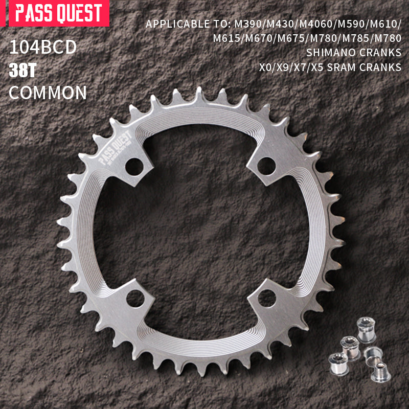 104BCD Round Narrow Wide Chainring
