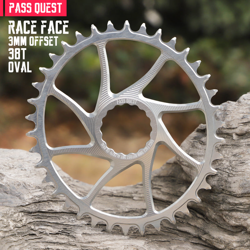 RACE FACE (3mm offset ) Oval Narrow Wide Chainring