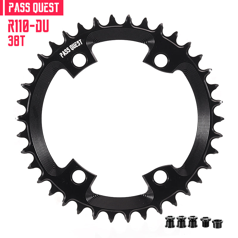 110BCD R9200 R8100 R7100 (4-bolt AERO) Round Narrow Wide Chainring