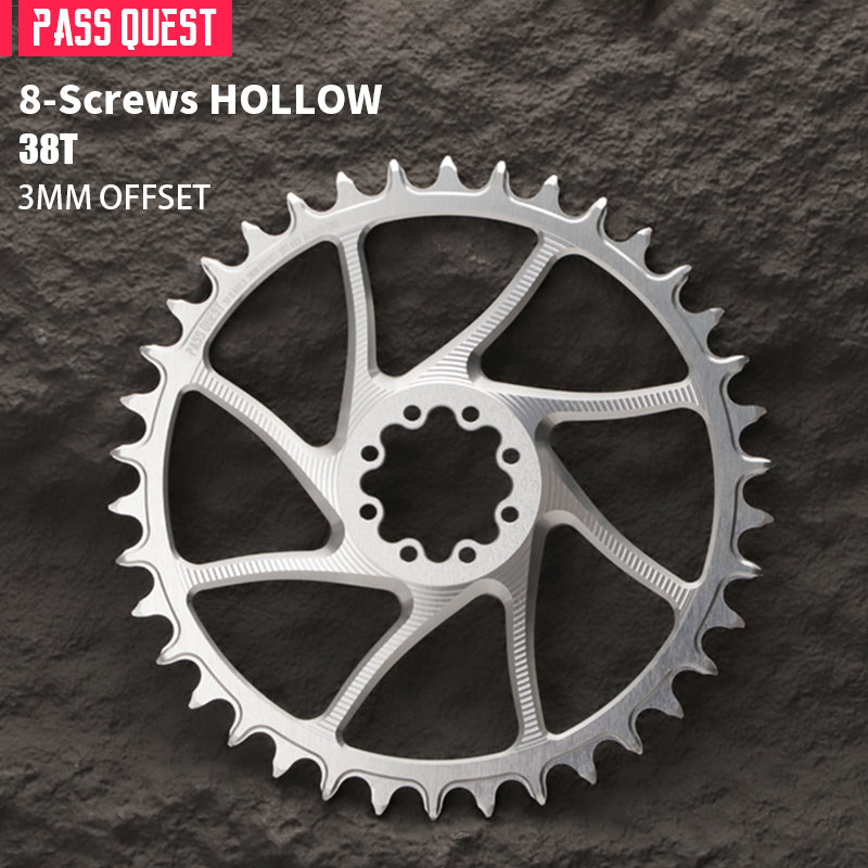 SRAM FORCE 8Nails ( 3mm offset) HOLLOW Mountain XX SL Narrow Wide Chainring 28-38T