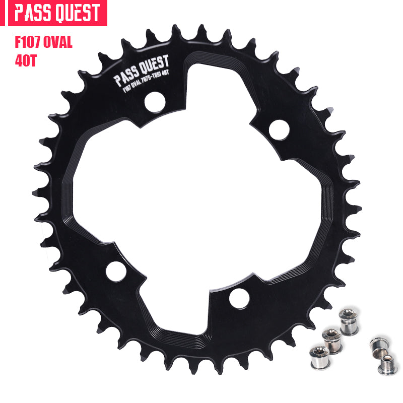 SRAM FORCE 107BCD Oval Narrow Wide Chainring
