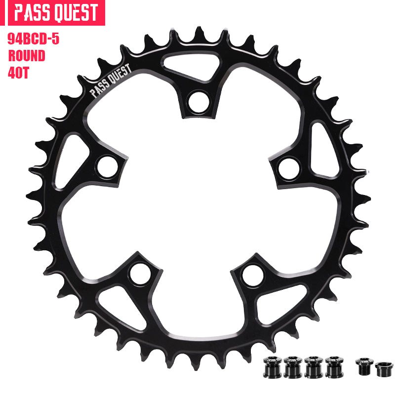 94 BCD (5-bolt) Round Narrow Wide Chainring