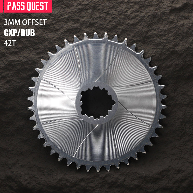 SRAM GXP/DUB ( 3mm offset) GRAVEL/ROAD Narrow Wide Chainring 36-56T /AXS