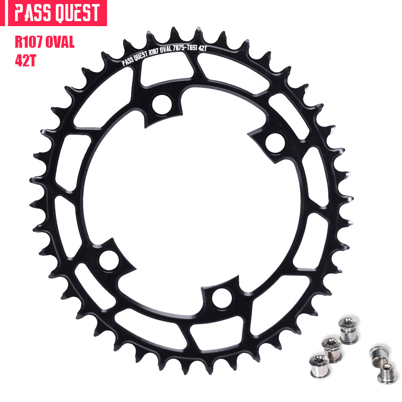 SRAM RIVAL 107BCD Oval Narrow Wide Chainring