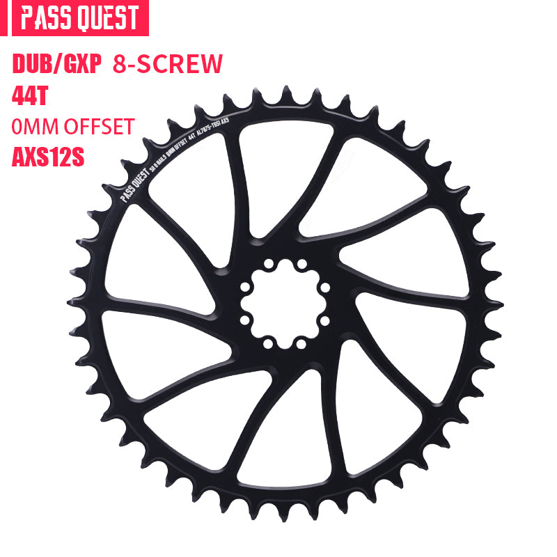 SRAM FORCE 8Nails AXS ( 0mm offset) HOLLOW Mountain XX SL Narrow Wide Chainring 34-44T