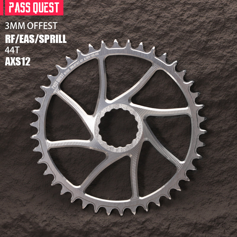RACE FACE (3mm offset ) AXS Round Narrow Wide Chainring 40-54T