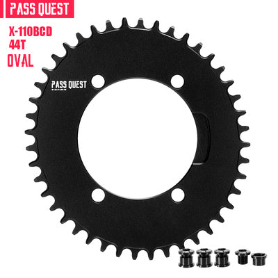 SHIMANO X110BCD (4-bolt AERO) Oval Narrow Wide Chainring