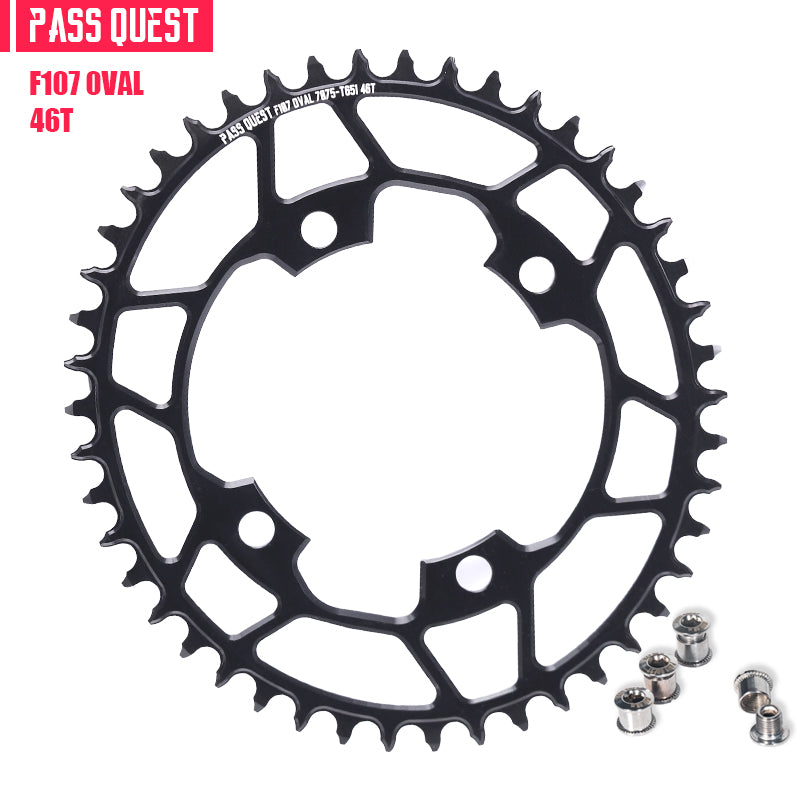 SRAM FORCE 107BCD Oval Narrow Wide Chainring