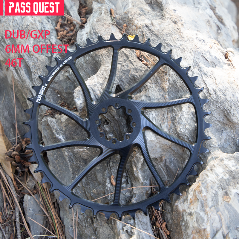 GXP 8 Nails (6mm offset) Round XX SL Narrow Wide Chainring