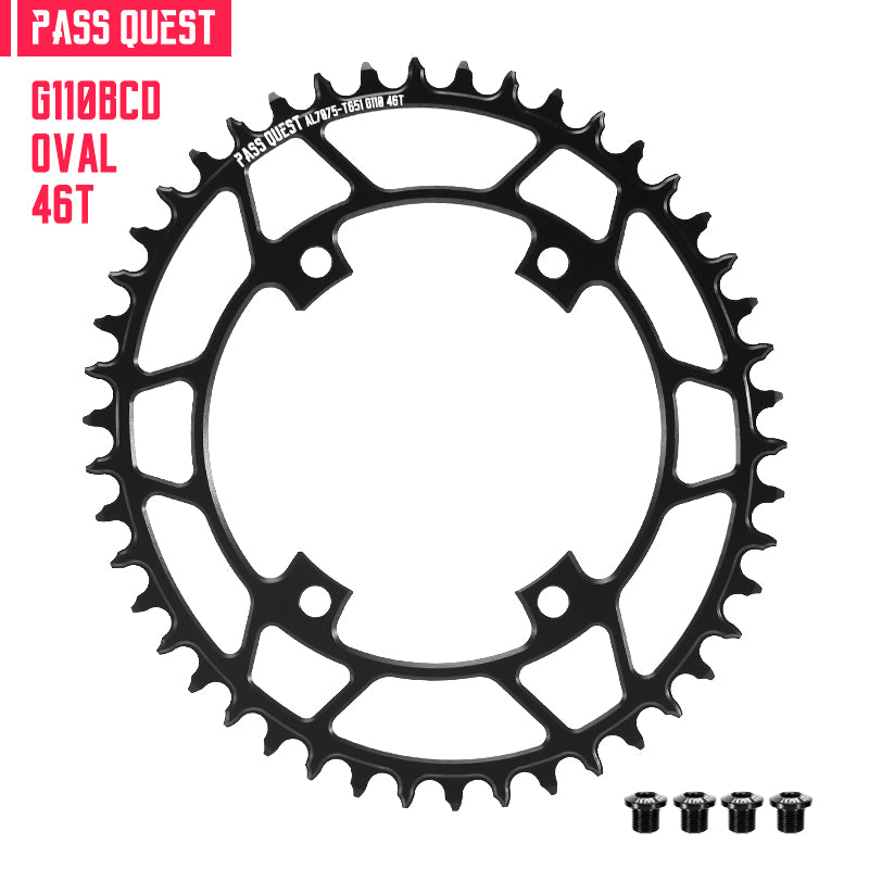 SHIMANO GRX 110bcd Oval Narrow Wide Chainring