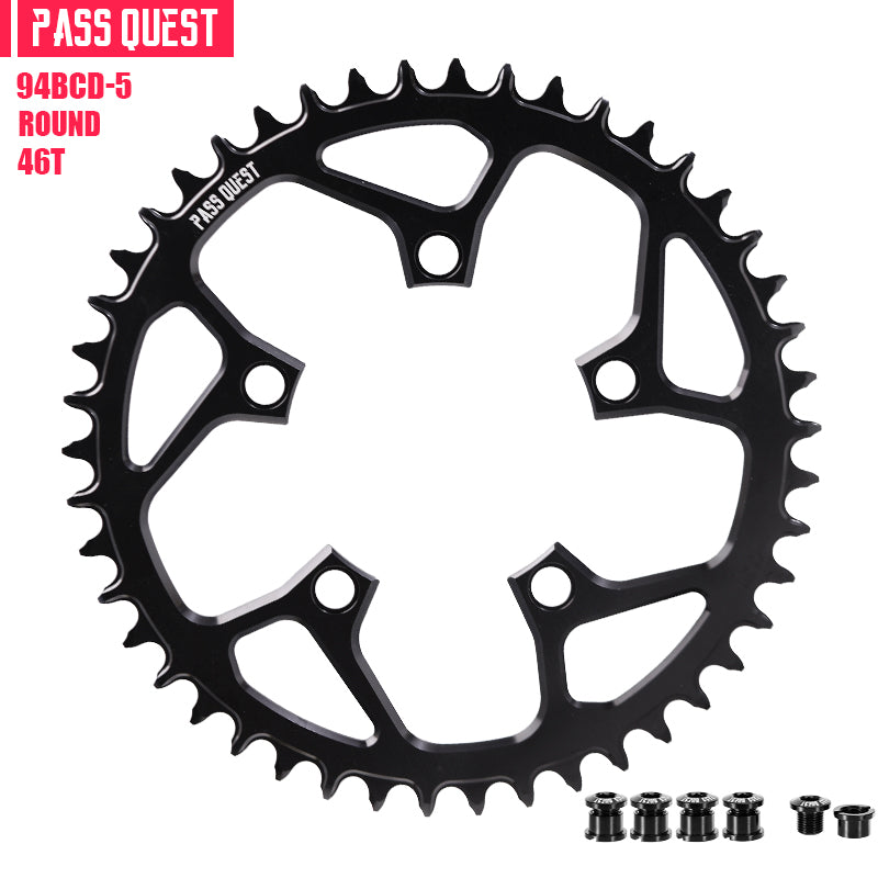 94 BCD (5-bolt) Round Narrow Wide Chainring