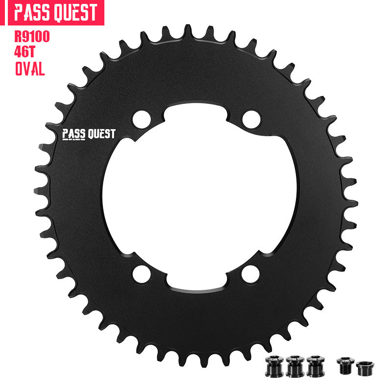 SHIMANO R9100 BCD (4-bolt AERO) Oval Narrow Wide Chainring