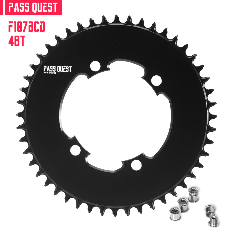 SRAM FORCE 107BCD Round AERO Narrow Wide Chainring