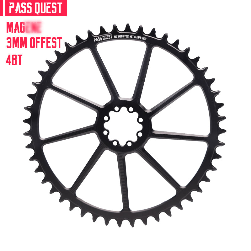 MAGENE (3mm offset) Round For Direct Mount Magene Narrow Wide Chainring