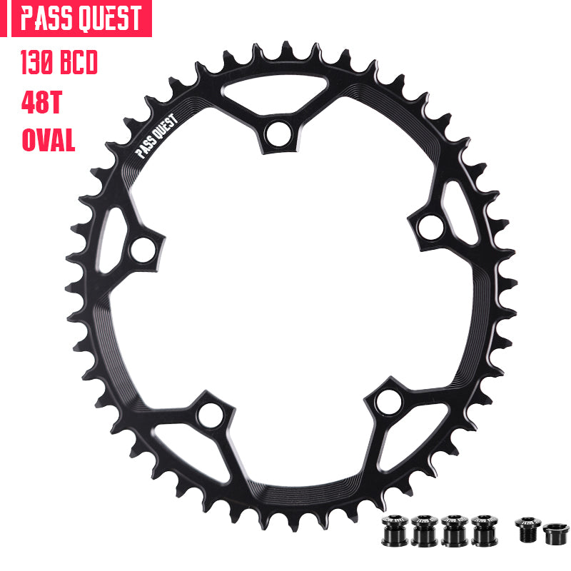 130 BCD (5-bolt) Oval Narrow Wide Chainring