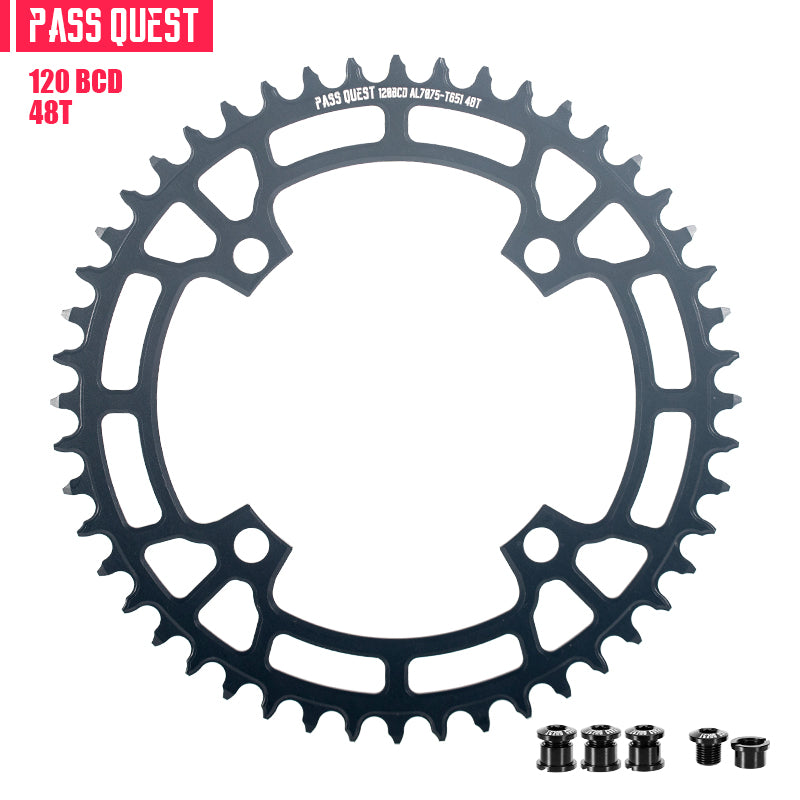 120BCD Round Mountain Bike Chain Wheel Crankset Narrow Wide Chainring
