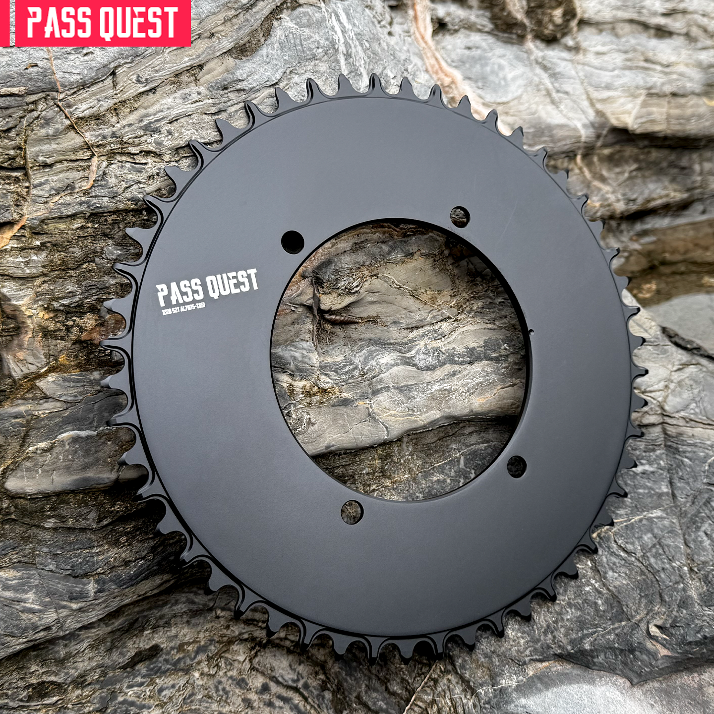 X120BCD (4-bolt AERO) for SENICX PR5 round narrow wide sprockets 38-58T