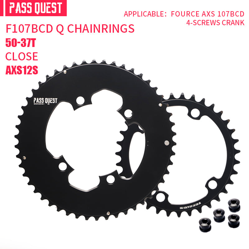 SRAM FORCE 107BCD-Quarq 2X Sprocket AERO Road bike Gravel bike 12s AXS
