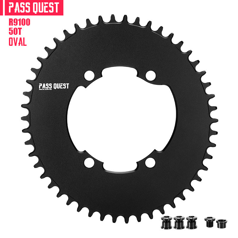 SHIMANO R9100 BCD (4-bolt AERO) Oval Narrow Wide Chainring