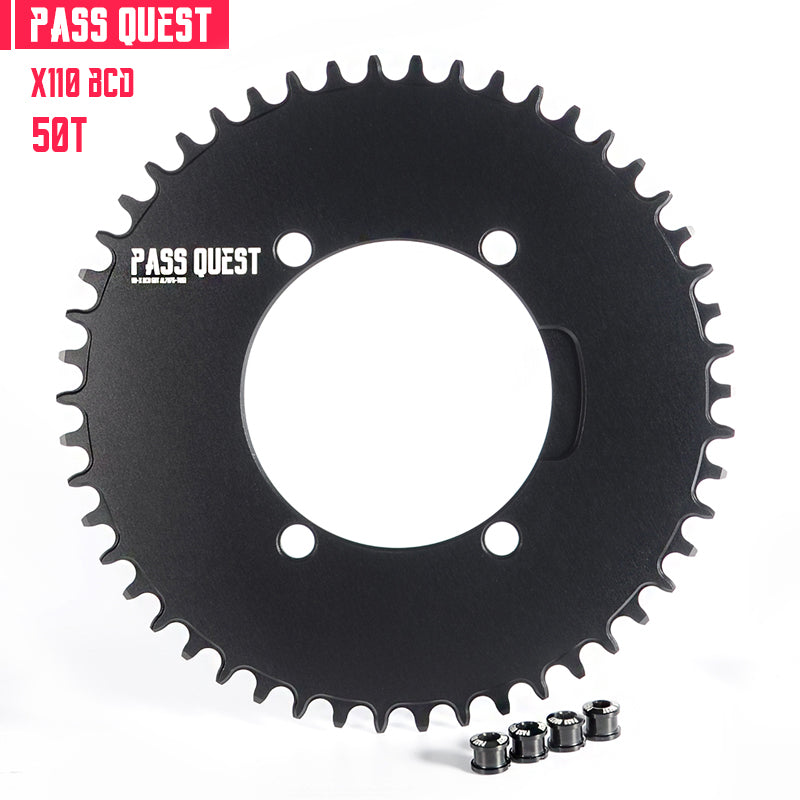 SHIMANO X110BCD (4-bolt AERO) Round Narrow Wide Chainring