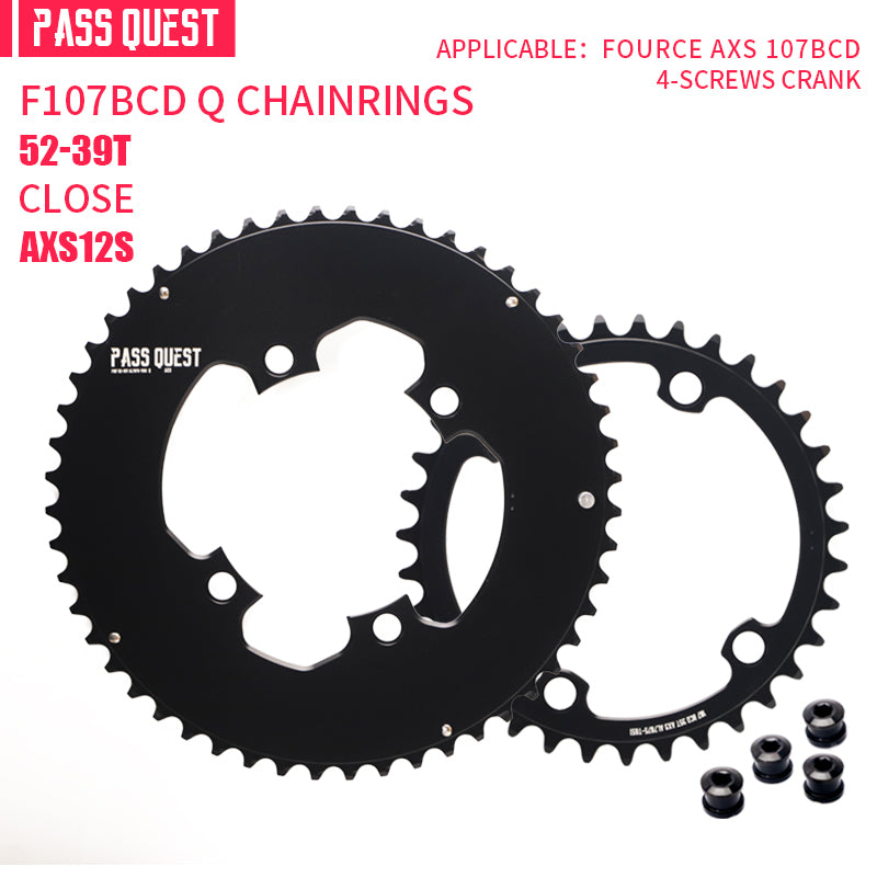SRAM FORCE 107BCD-Quarq 2X Sprocket AERO Road bike Gravel bike 12s AXS