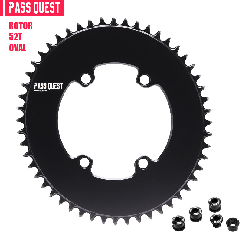 ROTOR-110BCD Oval AERO Narrow Wide Chainring
